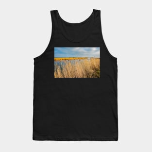 View over the River Yare in Acle on the Norfolk Broads Tank Top